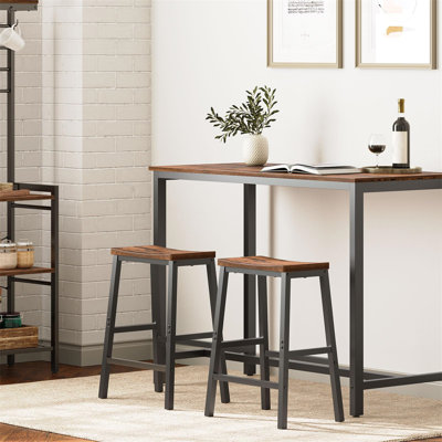 Counter Stool with Metal Frame