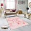 Stylish Woven Carpet, 5.6 x 7.5 Feet, 100% Polyester, 0.3 in Pile Height | Antibacterial, Non-Slip PVC Felt Dot Underside, Machine Washable | 3D Digital Printing, Durable & Easy to Maintain - Perfect for Any Room-1808662404