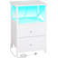 Metal Bedside Table-1089298990