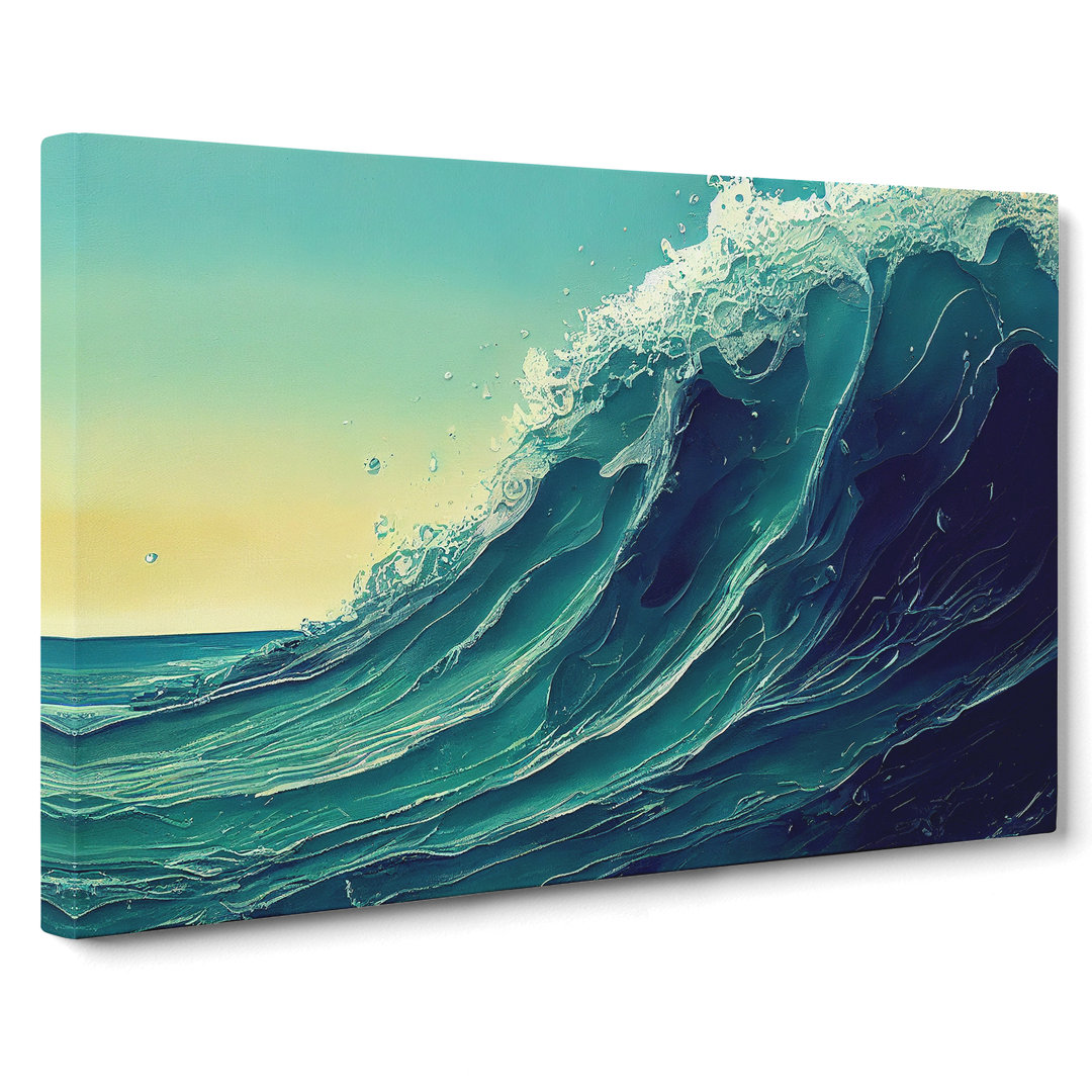 Ocean Wave - Wrapped Canvas
