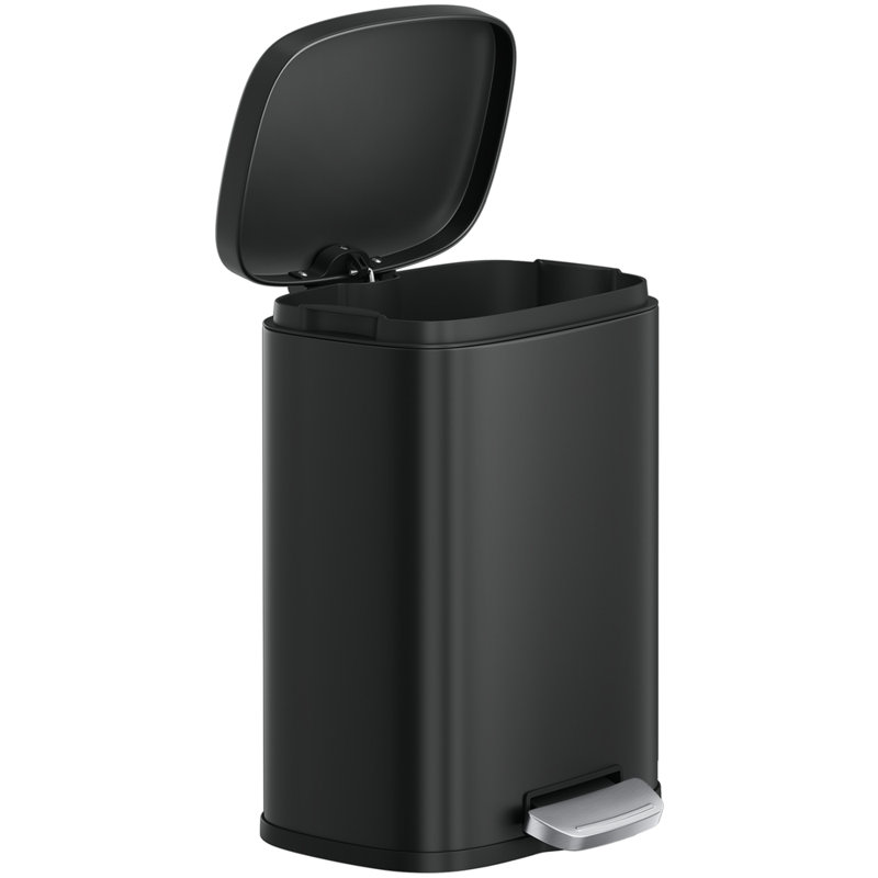Recycling Bin - 50 L, Black