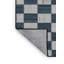 Tapis gris à carreaux lavable à la machine-328182700