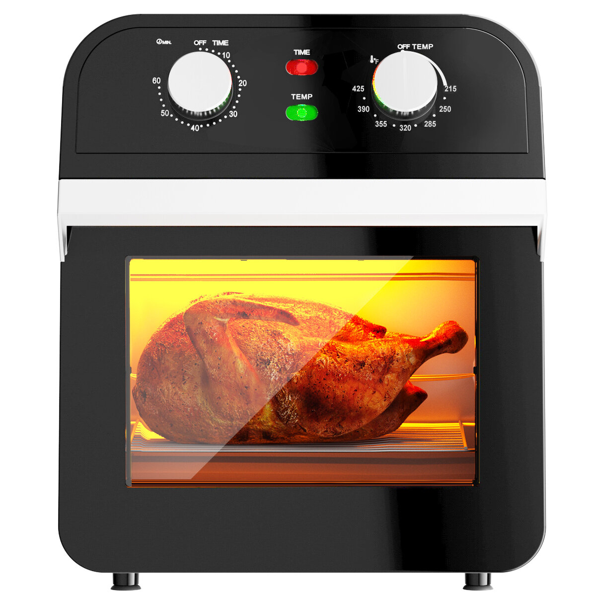 ARIA 10 Qt Air Fryer With Rotating Rotisserie