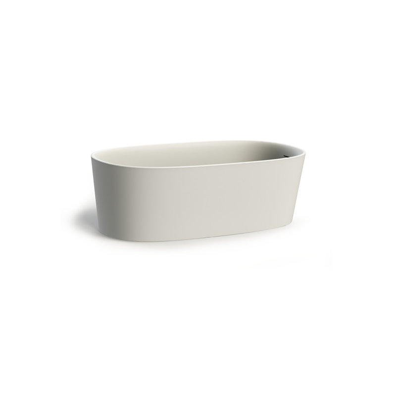 Dove 67.12'' L Freestanding Soaking Bathtub