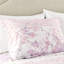 2 pièces Housse de couette en microfibre à motif floral simple / simple TG