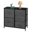 Commode double 5 tiroirs Odera