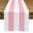 Pink Striped Table Runner 72" x 12"-27798594-27778790