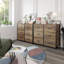Iron 83.2 cm W Chest of 6 Drawers-996535414
