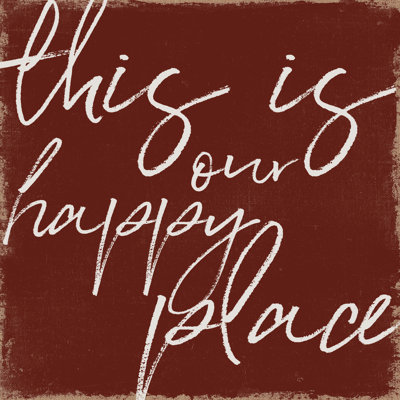 Happy Place 5 - Wrapped Canvas Print