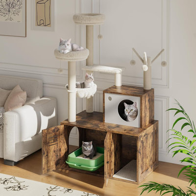 MDF Litter Box