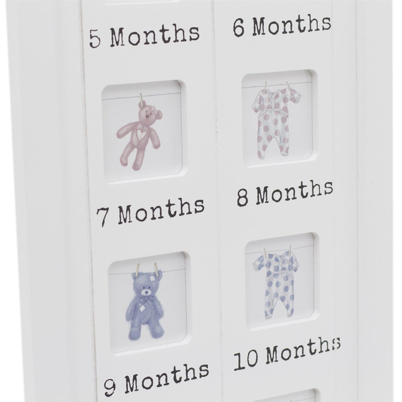 Kien White Wood Picture Frame