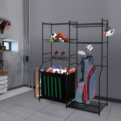Sports Equipment Storage Rack