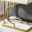 C-Shaped Sofa Side Table