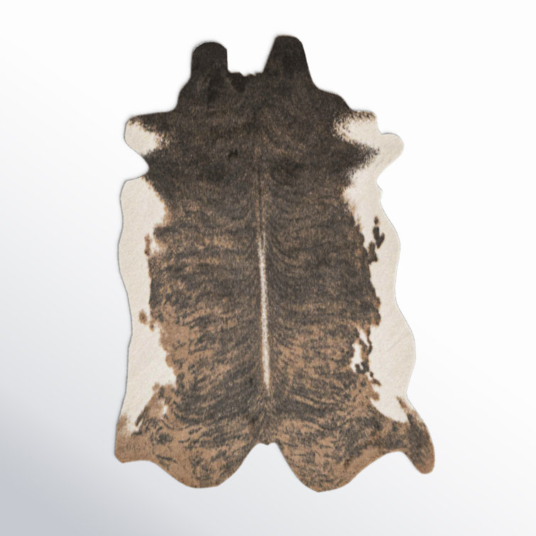 Herman Abstract Beige/Brown Area Rug