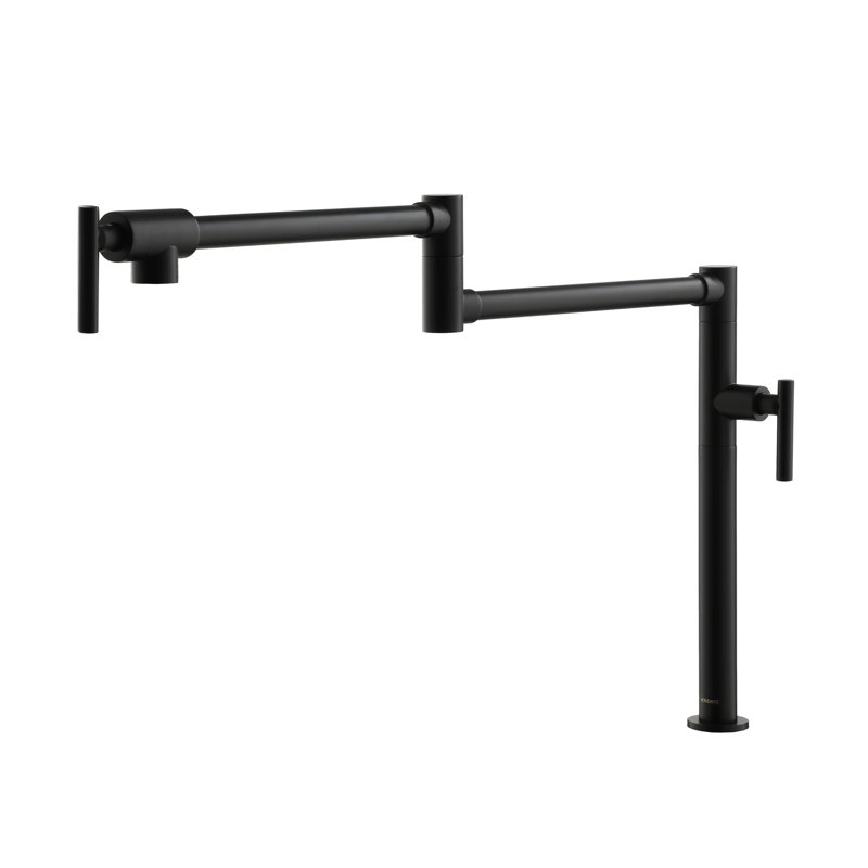 Robinet de cuisine Mondawe, Noir mat
