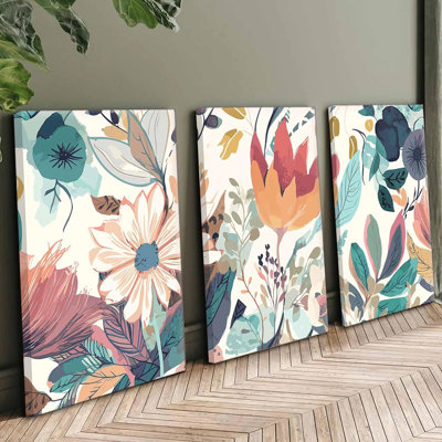 3 Piece Wrapped Canvas Print
