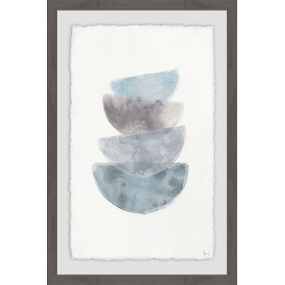 «Dark Blotches», reproduction encadrée