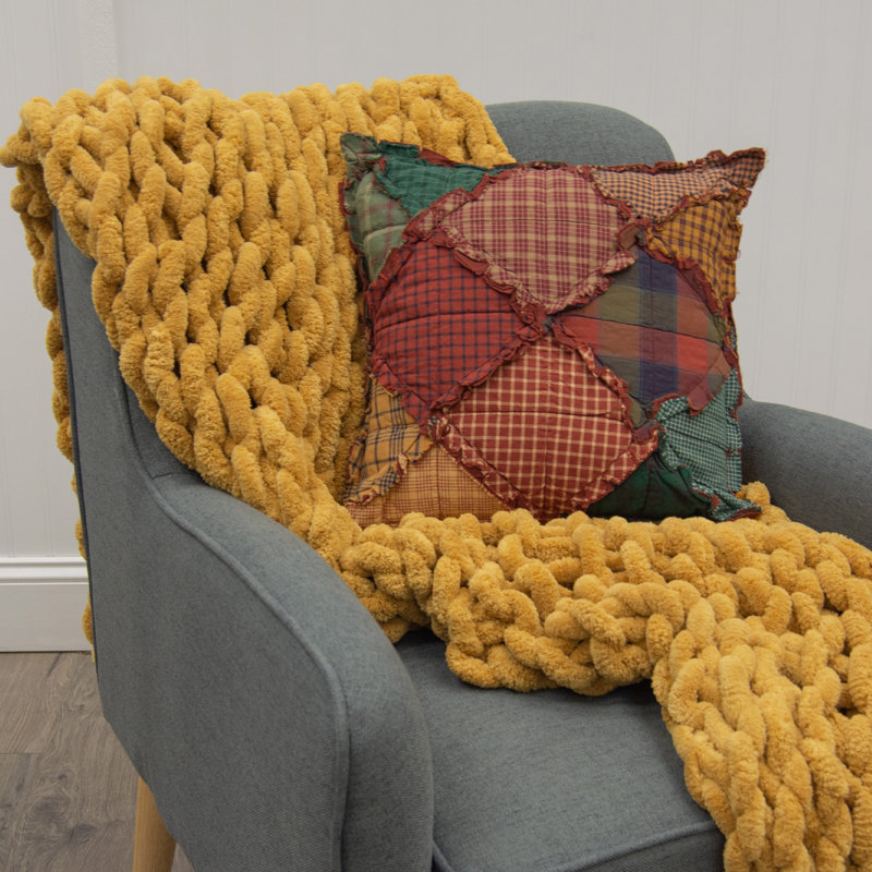 Coussin en coton matelassé Donna