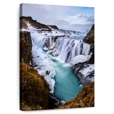 Alvord Gullfoss Winter Falls