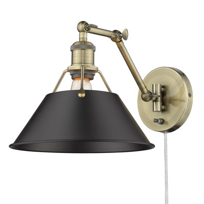 Weatherford Steel Swing Arm Sconce