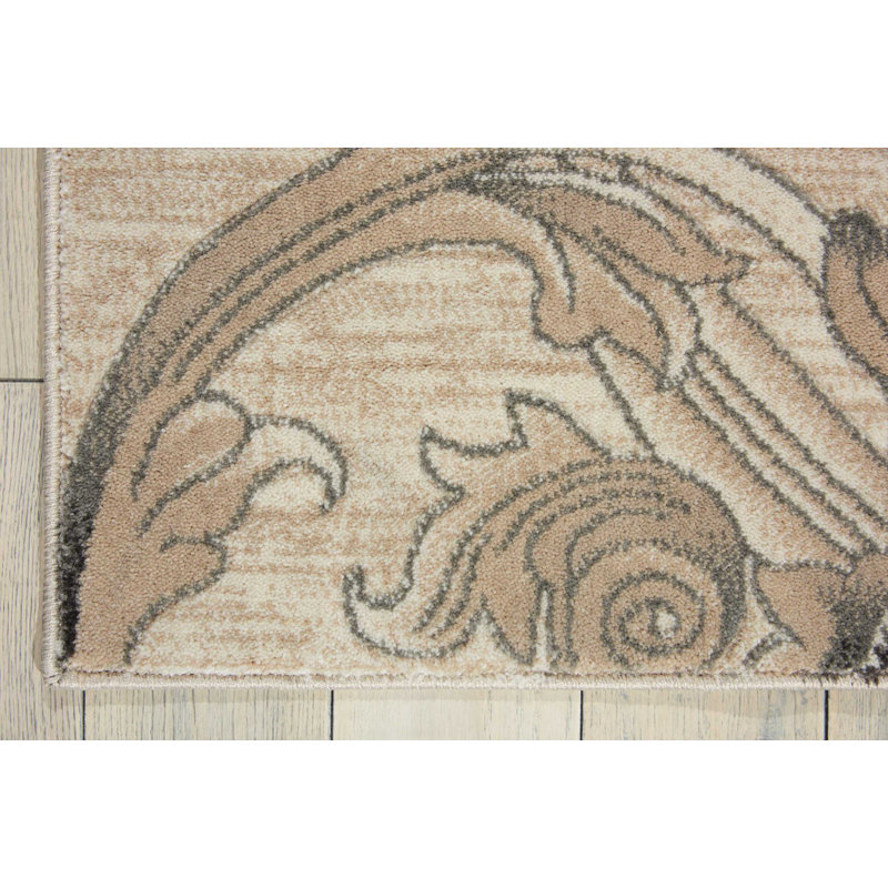 Wymond Damask Indoor Rug, Runner 2'2" x 7'6"