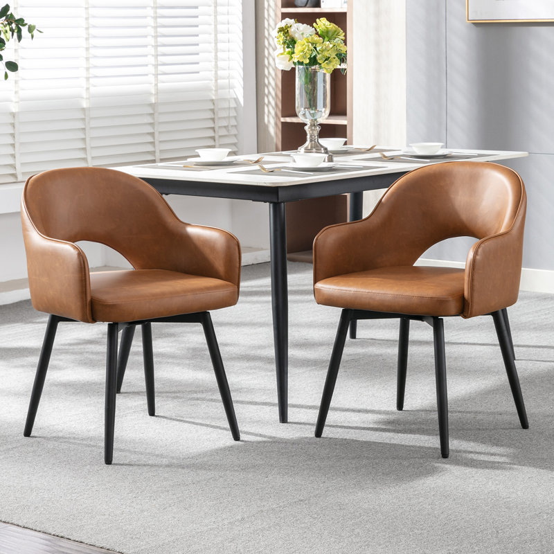 EWX19027DC 47cm H Side Chair in Brown