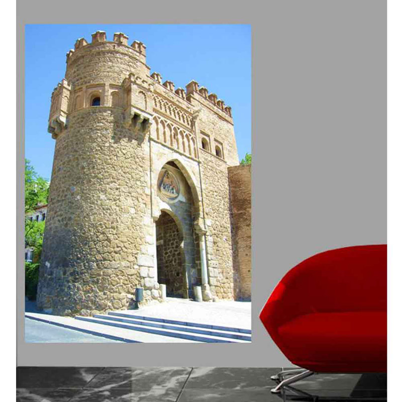 Scenic & Cityscapes Non-Wall Damaging Wall Decal, 72" H x 51" W
