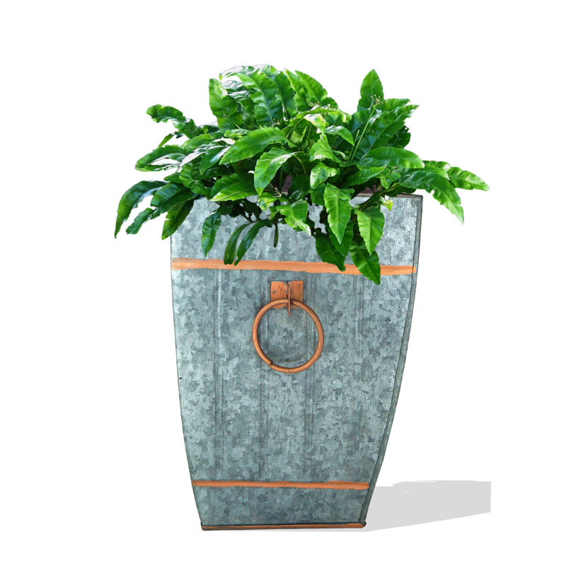 Pot à fleurs en métal Sioar