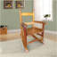 Chaise berçante en chêne S - d'intérieur ou d'extérieur - convient aux enfants - durable-306972755