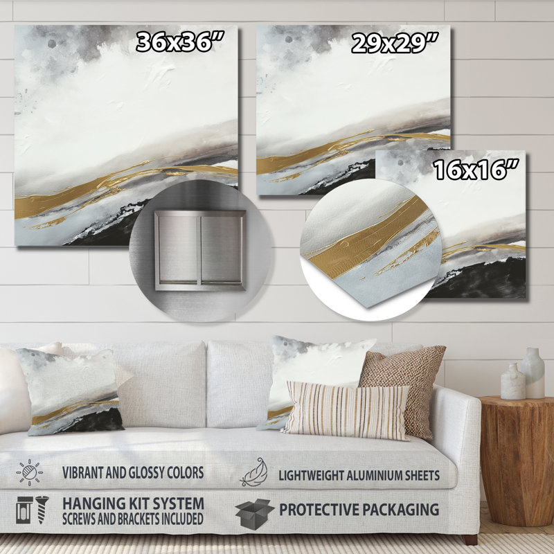 Décoration murale en métal, H 29 po x l 29 po x P 1 po