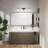 72 in. W * 36 in. H Rectangular Aluminum Framed Wall Bathroom Vanity Mirror in Black-71730955-71730952