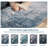 Oriental Machine Washable Rug Non-Slip Area Rug with Rubber Backing for Living Room Low-Pile Rug Indoor Floor Cover Ombre Rug for Bedroom Dining Room Playroom Office Dorm-1642770653