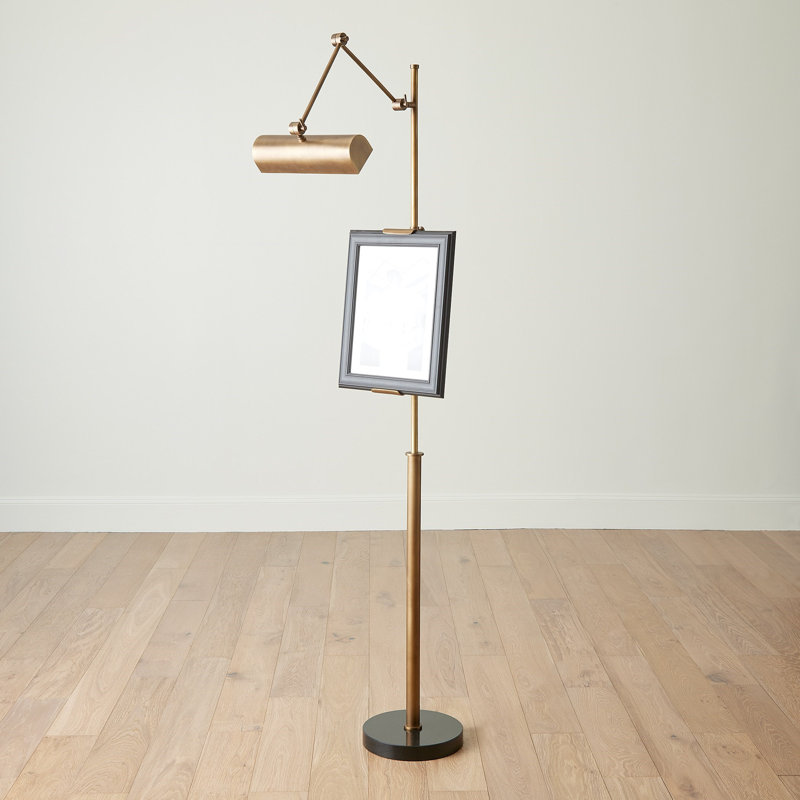 LED Swing Arm Floor Lamp