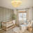 20'' Boho Caged Ceiling Fan With Rattan Shades, Light Kit And Remote Control-418563317