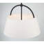 Luminaire suspendu charbon 4 lumières Lyutcho