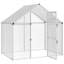 Cage à oiseaux soudée 71,46 x 43,50 x 68,31 po vidaXL-129917526-129917527