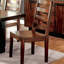 Chaises en bois massif industriel Elda
