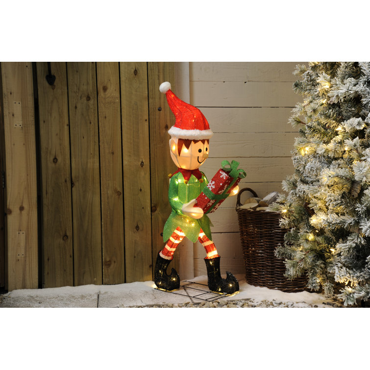 The Seasonal Aisle Elf Character Lighted Display | Wayfair.co.uk