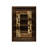 Machine Washable Area Rug Animal Print Machine Woven in Brown/Red/Black-231205222