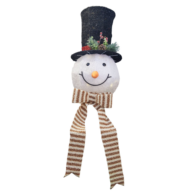 Arbre de Noël avec bonhomme de neige 2 pi