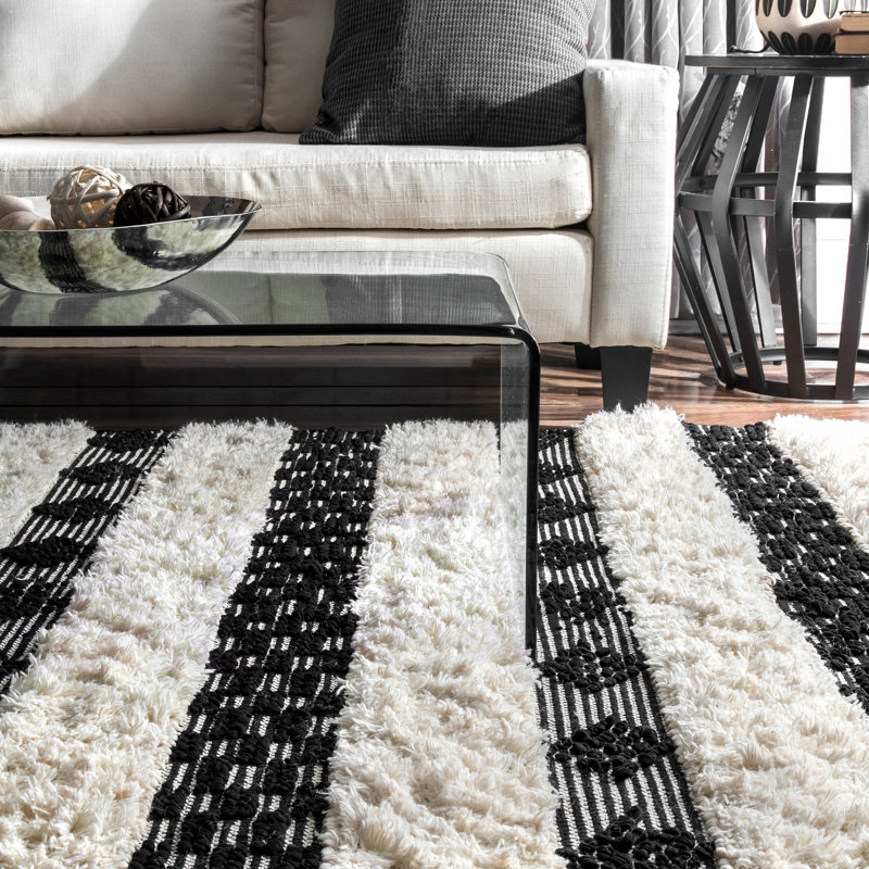 Brickey Moroccan Indoor Rug, Rectangle 6' x 9'
