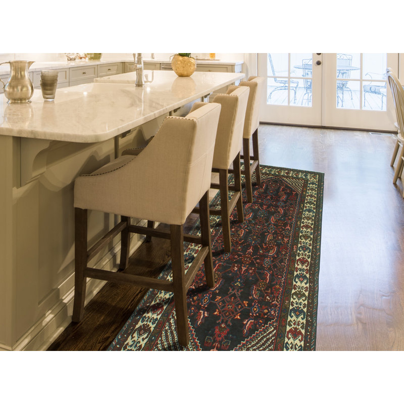 Brajan One-of-a-Kind 3'6" X 9'11" 1980s Runner Wool Area Rug