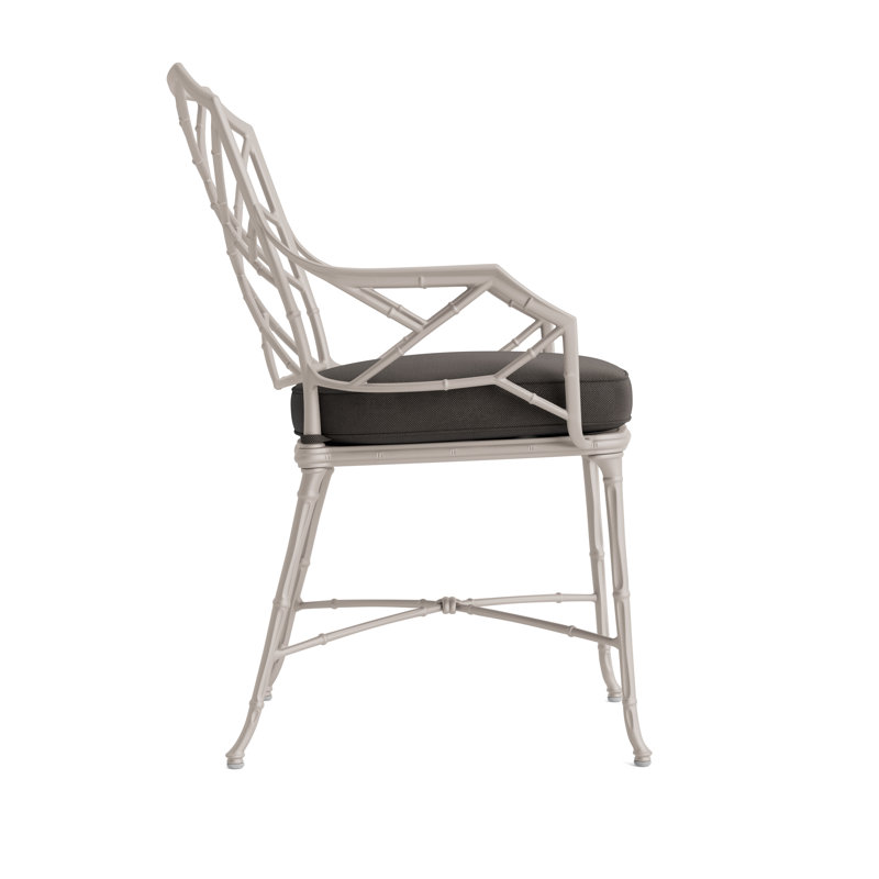 Calcutta Outdoor Dining Chair, Fusion Charcoal, Dove Smooth