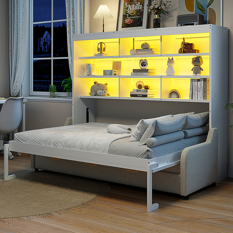 Murphy Cabinet Bed With Folding Sofa