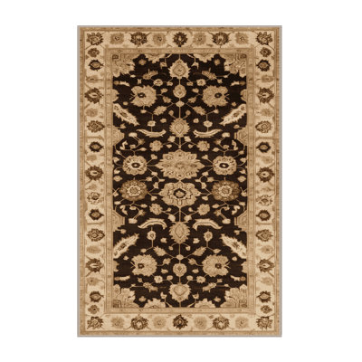 Tapis beige surteint lavable à la machine