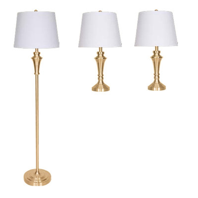 Ensemble de 3 lampes de table Illumina