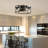20 Inch Indoor Caged Ceiling Fan With Light Remote Control LED Bulb Ceiling Fan