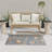 Gregori Blue Rose Farmhouse Rug-635770369