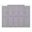 Lit escamotable avec garde-robe et tablette de rangement-558490784