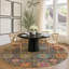Tapis damassé intérieur / extérieur lavable à la machine ACN2288-1123330384